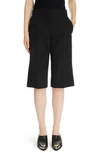 Givenchy Wool Bermuda Tailored Shorts In Black