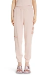 Givenchy Slim Fit 4g Logo Patch Joggers In Blush Pink