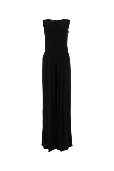 Alberta Ferretti Dress In Black