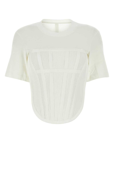 Dion Lee T-shirt In White