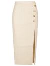Self-portrait Skirt In White