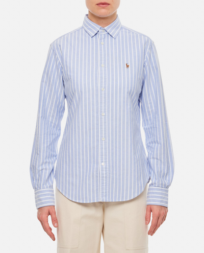 Polo Ralph Lauren Long Sleeve Buttons Shirt In Sky Blue
