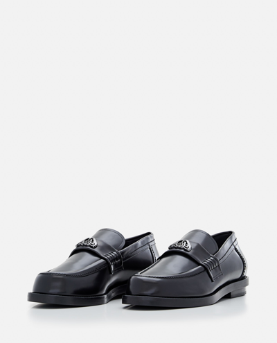 Alexander Mcqueen Alexander Mc Queen Textured Derby Shoes In Black