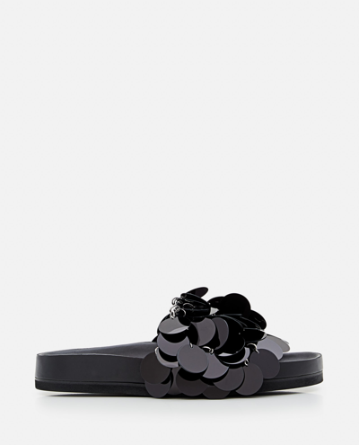 Paco Rabanne Sparkle Sandal In Black