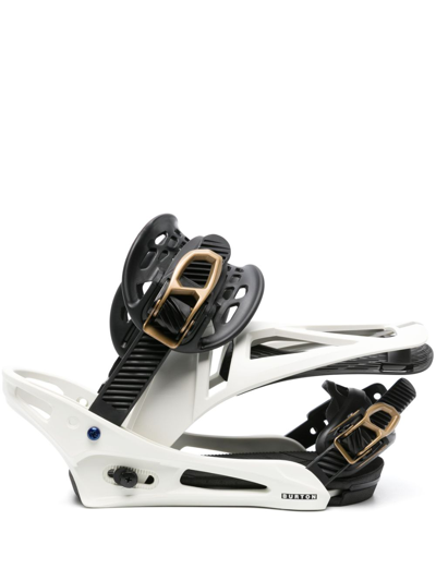 Burton Ak Genesis Reflex Snowboard Bindings In White