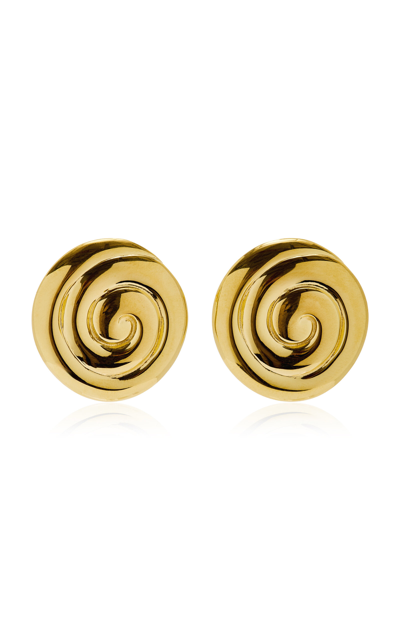 Louis Abel Uzu Mid 18k Yellow Gold Vermeil Earrings