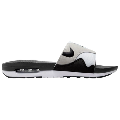 Nike Mens  Air Max 1 Slide In Black/neutral Grey/white