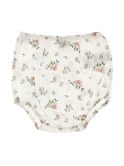 Bonton Floral Printed Elasticated Waistband Shorts In Multi