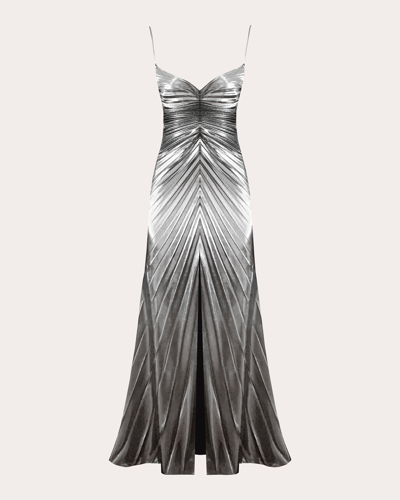 Georgia Hardinge Sienna Dress In Silver