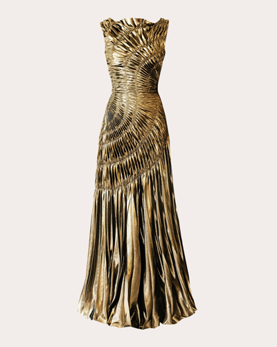 Georgia Hardinge Women's Fossil Dress In Gold