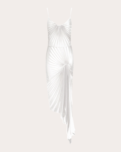 Georgia Hardinge Dazed Dress Metallic In White