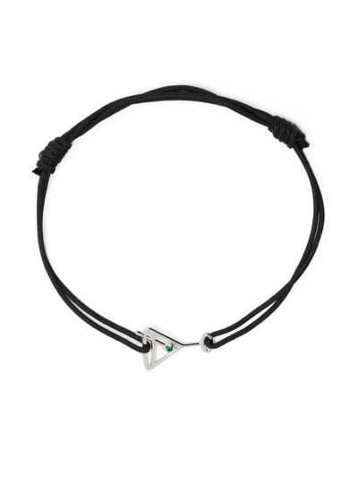 Alíta Alita Martini Esmeralda Cord Bracelet Accessories In Black