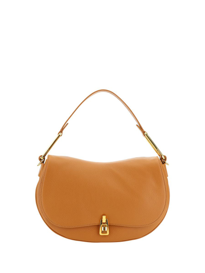 Coccinelle Maggie Shoulder Bag In Brown