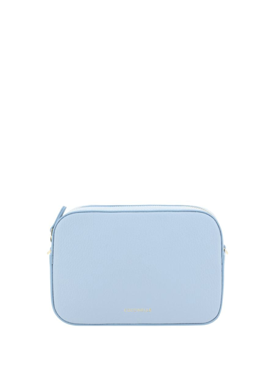 Coccinelle Tebe Shoulder Bag In Mist Blue