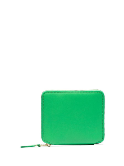 Comme Des Garçons Classic Line Wallet In Green