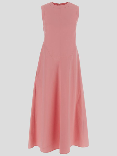 Jil Sander Dresses In Pink