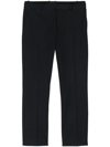 Joseph Gabardine Coleman Tailored Trousers In Blue