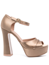 Malone Souliers Yuri 125mm Leather Sandals In Brown