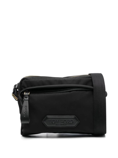 Tom Ford Messenger Bag Bags In Black