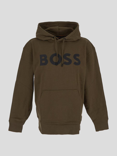 Hugo Boss Boss Sweaters In Opengreen