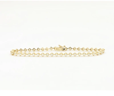 Diana M. Fine Jewelry 14k 1.20 Ct. Tw. Diamond Bracelet In Yellow
