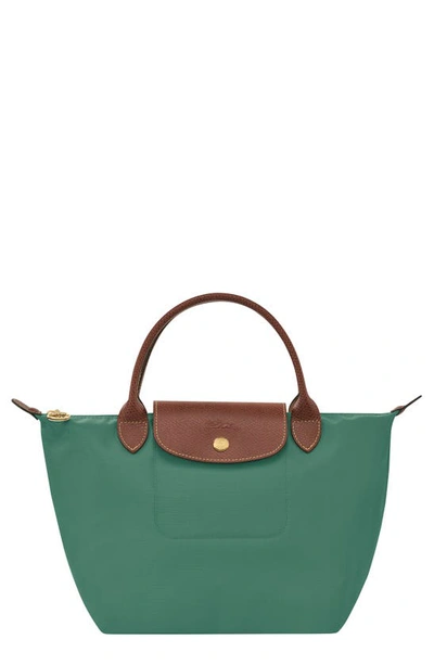 Longchamp 'mini Le Pliage' Handbag In Brown
