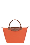 Longchamp Small Le Pliage Original Tote Bag In Orange/orange