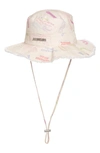 Jacquemus Artichaut Bucket Hat In Off_white