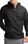 Cutter & Buck Cutter Buck Charter Eco Knit Recycled Mens Anorak Jacket In Black