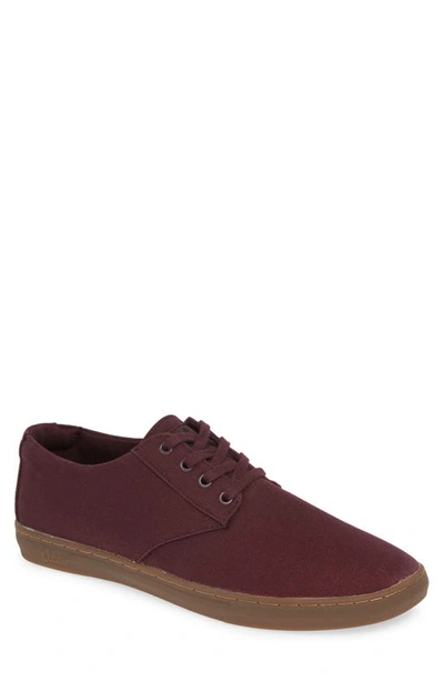 Travis Mathew Cuater By Travismathew Kruzers Sneaker In Winetasting