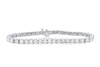 Diana M. 5.00 Carat Diamond Tennis Bracelet In White