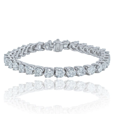 Diana M. Fine Jewelry 18k 7.85 Ct. Tw. Diamond Tennis Bracelet In White