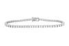 Diana M. 4.50 Carat Diamond Tennis Bracelet In White