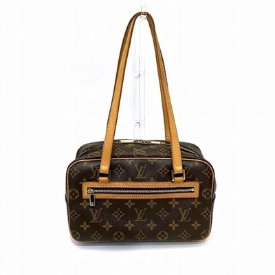 Pre-owned Louis Vuitton City Brown Canvas Shoulder Bag ()