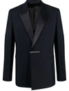 Givenchy Evening Blazer Jacket In Blue