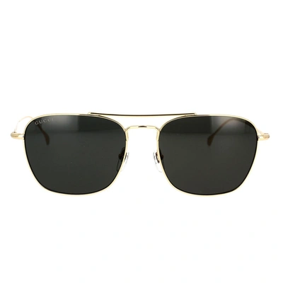 Gucci Eyewear Sunglasses In Gold