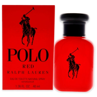 Ralph Lauren Polo Red By  For Men - 1.36 oz Edt Spray In White