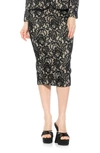 ALEXIA ADMOR JACKI LACE MIDI PENCIL SKIRT