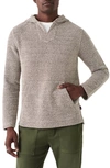 Faherty Hoodie In Latte