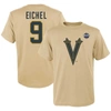 OUTERSTUFF YOUTH JACK EICHEL CREAM VEGAS GOLDEN KNIGHTS 2024 NHL WINTER CLASSIC NAME & NUMBER T-SHIRT