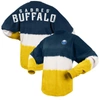 Spirit Jersey Fanatics Branded Navy/gold Buffalo Sabres Ombre Long Sleeve T-shirt In Navy