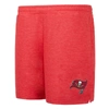 CONCEPTS SPORT CONCEPTS SPORT RED TAMPA BAY BUCCANEERS POWERPLAY FLEECE SHORTS