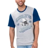 G-III SPORTS BY CARL BANKS G-III SPORTS BY CARL BANKS HEATHER GRAY INDIANAPOLIS COLTS BLACK LABEL T-SHIRT