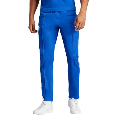 Adidas Originals Beckenbauer Embroidered-logo Track Pants In Blue