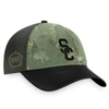 TOP OF THE WORLD TOP OF THE WORLD HUNTER GREEN/GRAY USC TROJANS OHT MILITARY APPRECIATION UNIT TRUCKER ADJUSTABLE HAT