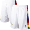 Mitchell & Ness Denver Nuggets Men's Swingman Shorts In White