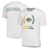 TOMMY HILFIGER TOMMY HILFIGER WHITE GREEN BAY PACKERS MILES T-SHIRT