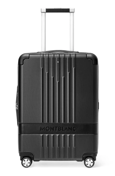 Montblanc Men's #my4810 Trolley Cabin Pocket Suitcase In Black