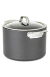 VIKING 8-QUART HARD ANODIZED ALUMINUM NONSTICK STOCKPOT WITH LID