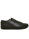 COMMON PROJECTS COMMON PROJECTS MAN COMMON PROJECTS GREEN LEATHER ACHILLES SNEAKERS